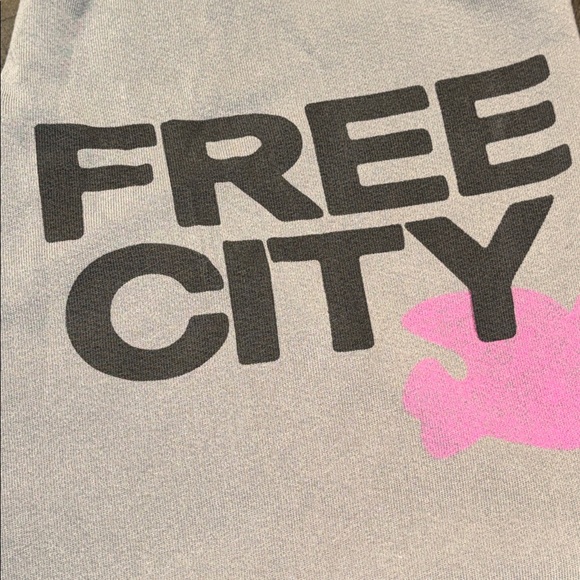 free city women’s size XS Logo Sweat pant grey Art color - Picture 3 of 11